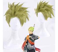 Destin/apocrypha destin/grand ordre Achille vert foncé cheveux synthétiques Halloween fête Cosplay perruque