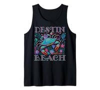 Destin Beach Floride Bleu Crabe Été Plage Vacances Cadeaux Débardeur