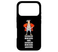 Destin des Six épouses du Roi Angleterre Henri VIII Histoire Cadeau Coque pour iPhone 17 Pro