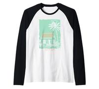 Destin Florida Souvenir Côte d'Émeraude Vintage Beach Art Manche Raglan