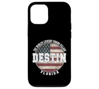 Destin Floride, Drapeau américain Vintage Coque pour iPhone 12/12 Pro