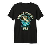 Destin Floride USA Fishing Design T-Shirt Haut de Gamme