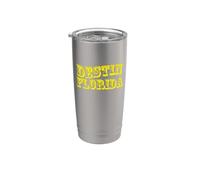 Destin Floride USA Souvenir Gobelet isotherme en acier inoxydable double paroi