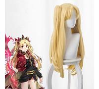 Destin Grand ordre Cosplay perruque Ereshkigal serviteur Lancer blond synthétique cheveux perruque casquette Halloween Cosplay + casquette de perruque gratuite