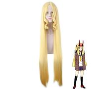 Destin Grand ordre Ibaraki Douji Cosplay perruques FGO Cosplay jaune longue perruque droite résistant à la chaleur cheveux synthétiques