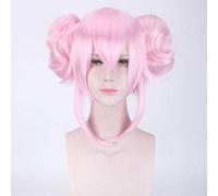 Destin Grand ordre perruque Koyanskaya Tamamo no Mae FGO Cosplay petits pains roses Servent Lancer jeu de rôle adulte cheveux synthétiques PL-336