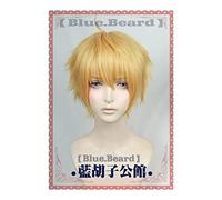Destin/Prototype Grand ordre Arthur Pendragon doré court moelleux Cosplay perruque Halloween Costume synthétique cheveux sabre MZ-1189