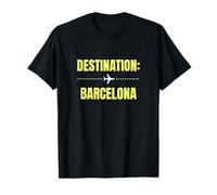 Destination Barcelone Voyage Vacances Touriste T-Shirt