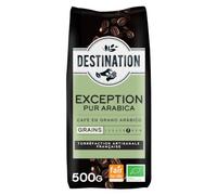 DESTINATION - Café Grains Bio 500g - Équitable - 100% Arabica - Exception | Torréfaction Artisanale - Fabriqué en France