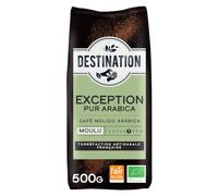 DESTINATION - Café Moulu Bio 500g - Équitable - 100% Arabica - Exception | Torréfaction Artisanale - Fabriqué en France