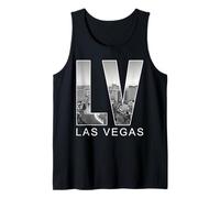 Destination de Voyage Paysage Urbain Las Vegas LV Débardeur