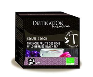 Destination Infusettes Thé Noir Fruit des Bois Ceylan x 20 40 g