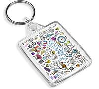 Destination Keyrings Vinyle Sciences Thème -IP02- Chimie Physique Keyring Biologie étudiant 14850