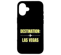 Destination Las Vegas Voyage Vacances Touriste Coque pour iPhone 16