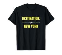 Destination New York Voyage Vacances Touriste T-Shirt