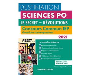 Destination Sciences Po - Concours commun IEP 2021 - Le secret - Révolutions (2021)