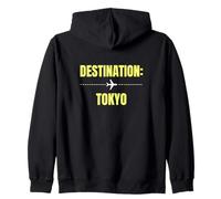 Destination Tokyo Voyage Vacances Touriste Sweat à Capuche