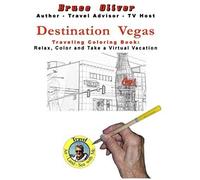 Destination Vegas Traveling Coloring Book