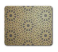 Destination Vinyl ltd Confortable Tapis de Souris - Art déco Vintage Motif Fleur 23,5 x 19,6 cm (9,3 x 7,7 Pouces) pour Ordinateur et Portable, Bureau, Cadeaux, Base antidérapante - RM24525