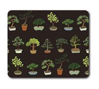 Destination Vinyl Ltd Souris Confortable Tapis - Cool Bonsai Japanese Arbres 23,5 x 19,6 cm (9,3 x 7,7 Pouces) pour Ordinateur et Portable, Bureau, Cadeaux, Base antidérapante - RM3123