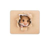 Destination Vinyl Ltd Tapis de Souris Amusant pour Enfants et Filles - Motif Hamster - #8521