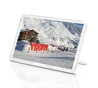 Destination Vinyl Magnets Aimant de réfrigérateur classique Tignes Ski Resort France - Snowboard Ski Cadeau #12353