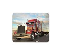Destination Vinyl Mats Camion américain Tapis de Souris Pad - Poids Lourd Papa Son conducteur Garçons Cadeau Ordinateur # 15288