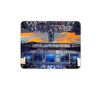 Destination Vinyl Mats Cockpit Flight Deck Avion Tapis de Souris Pad - # 16297 Commercial Computer Cadeau