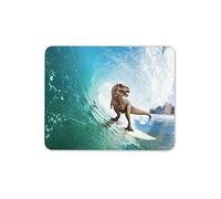 Destination Vinyl Mats Frais Dinosaure Surf Tapis de Souris Pad - Sea Surfer Surf Beach Cadeau Ordinateur # 13154