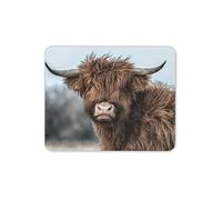 Destination Vinyl Mats Highland Wildlife Vache écossaise Tapis de Souris Pad - Cadeau d'ordinateur # 16296