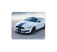 Destination Vinyl Mats Mustang Cool White Tapis de Souris Pad - Muscle Cars American Car Gift Computer # 8958