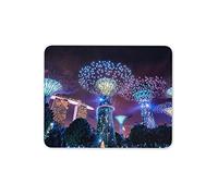 Destination Vinyl Mats Singapour Jardins de la Baie Tapis de Souris Pad - Belle Ville # 16854 Ordinateur Cadeau