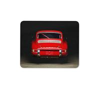 Destination Vinyl Mats Voiture Rouge Vintage Tapis de Souris Pad - Porsche 911 Racing Men # 12564 Computer Gift