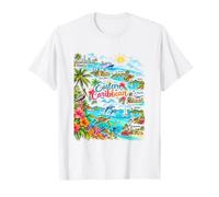 Destinations de croisière dans Les Caraïbes orientales, St Maarten T-Shirt