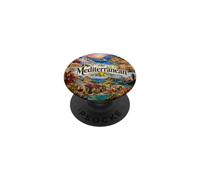 Destinations de croisière en Méditerranée, Palerme, La Valette, Europe PopSockets PopGrip Adhésif