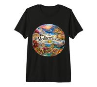 Destinations de croisière en Méditerranée, Palerme, La Valette, Europe T-Shirt Haut de Gamme