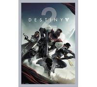 Destiny 2 - Poster - Key Art + cadre interchangeable, Shinsuke® Maxi MDF argenté, vitre acrylique