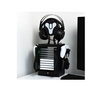 - Destiny - Meuble de rangement officiel Logo de Destiny pour gamer pour 4 manettes - 10 jeux - 1 casque