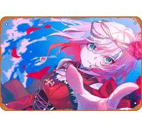 Destiny Takt Op Destiny Anime Poster Décoration murale rétro en métal 20,3 x 30,5 cm