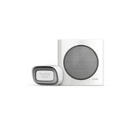 Extel – Carillon sans fil diBi Flash Soft – Portée 200 m, 6 sonneries – Blanc (081738)