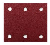 Déstock Makita - feuilles abrasives 114 x 102 mm et 6 trous d'aspiration - Grain : 240 G