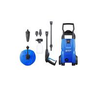 Nilfisk Nettoyeur Haute Pression C 110 Bars + Compact Nettoyeur pour Sols et Murs + Brosse - Nettoyeur Compact pour Le Jardin, Terrasse et Voiture (1400 W) 128471002