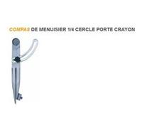 Déstock Outifrance - Compas de menuisier 1/4 Cercle Porte crayon Longueur 310mm G