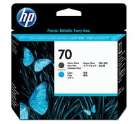 Déstockage C9404A Tête Noire Mate & Cyan HP N°70