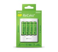 DESTOCKAGE ! Chargeur GP ReCyko+ avec 4 piles AA 2000mAh