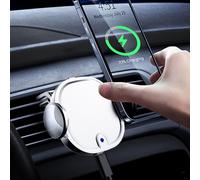 Déstockage de décorations de Noël Jacenvly pour l'intérieur - Support de chargeur sans fil pour grille d'aération, chargeur rapide 15 W pour