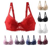 Destockage Deal Days Soutien Gorge Sans Armature Lot Grosse Poitrine Nudivine Avec Attache Devant De Grossesse Brassière Allaitement Xxl Brassiere Coton Blanc Femme Rembourrée Personne Agee Kaki