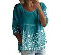 Destockage Deal Days Tee Shirt Femme Sport Long Chemisier Léopard Tunique Indienne Blouse Bleu Ciel Tee-Shirt Élastique Blanc pour Vetements Chic 2025 Fille 10 Ans Chemise Marine T Shirts A