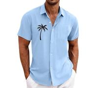 Destockage Solde du Jour Chemise Homme en Laine Chemises Manches Courtes Blanche XXXL Hawaienne XXL Verte Lin Veste Ete Legere T Shirt Slim Fit De Pirate Dinosaure Bleu Rouge Manche Courte