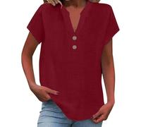 Destockage Solde du Jour Tee Shirt Femme Bride Moche De Noel sous Pull Coton Blouse Veterinaire Infirmière Couleur Chemisette Manche Courte T Bouffante Chemisier Blanc Longue Decollete Team Rose